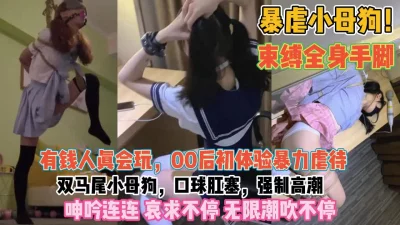 束缚手脚手拉双马尾强制潮吹『狠货高科技看简阶』